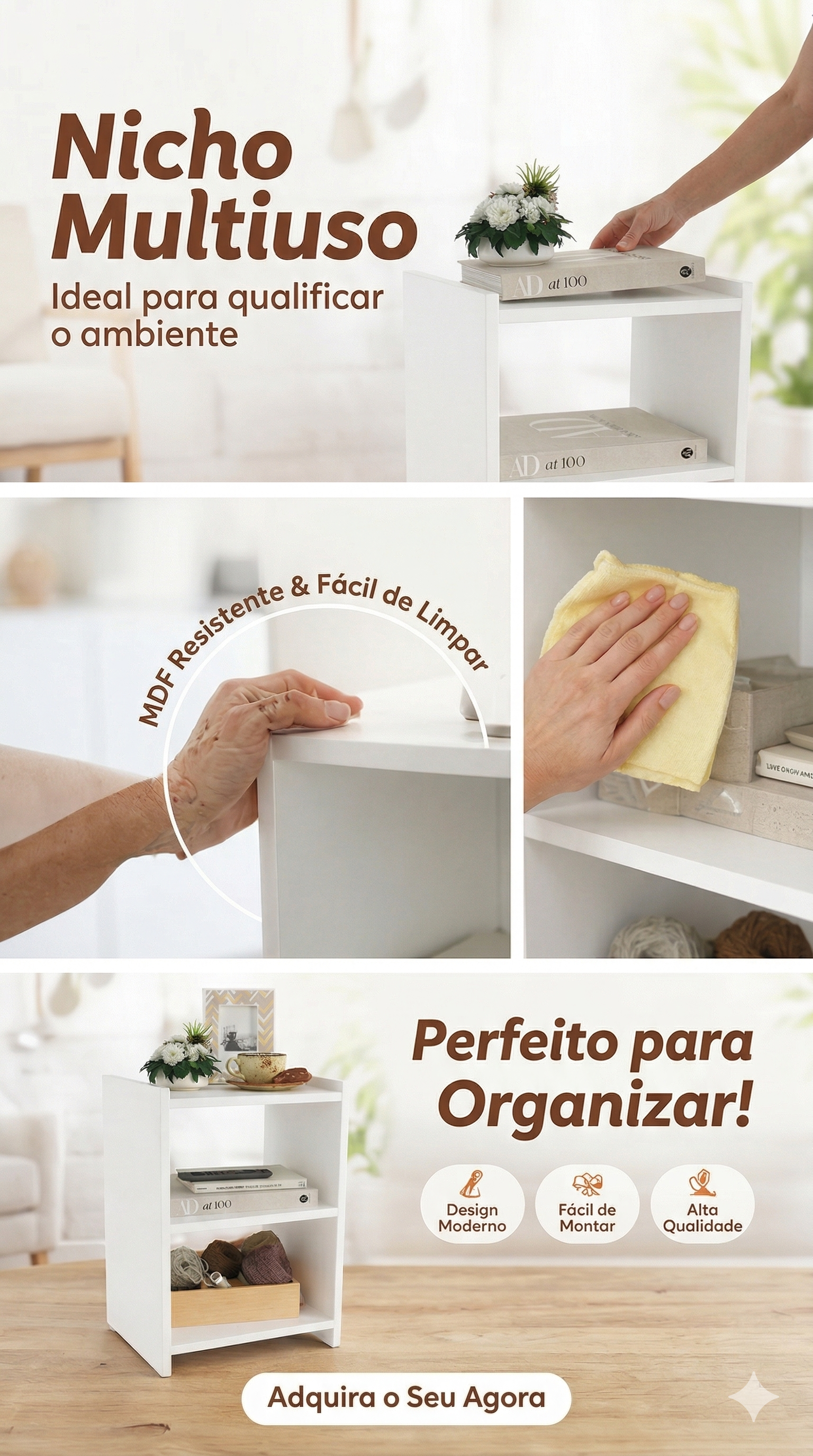 Estante Organizadora 4 Prateleiras